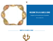 Tablet Screenshot of nmkarel.com
